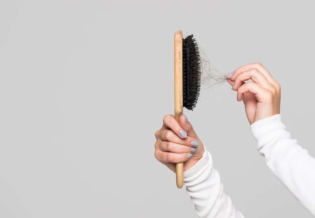 Nunca utilices un cepillo con el pelo mojado.